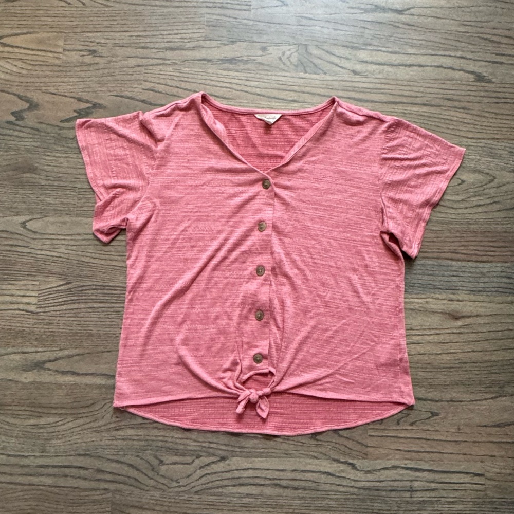 Weatherproof Vintage Buttoned Tee! - Picture 2 of 4